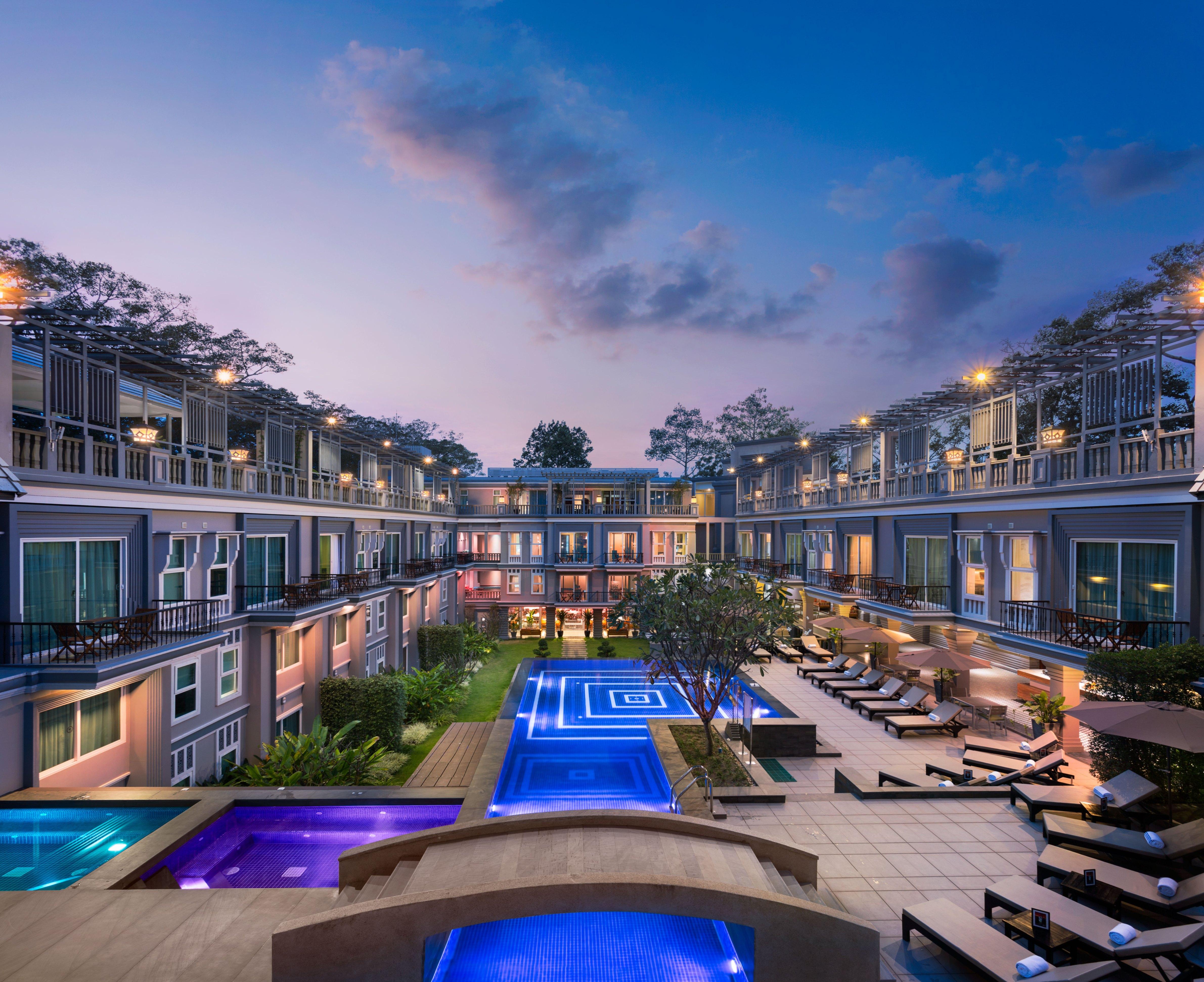รีสอร์ท โรงแรมเจ 7 เสียมราฐ